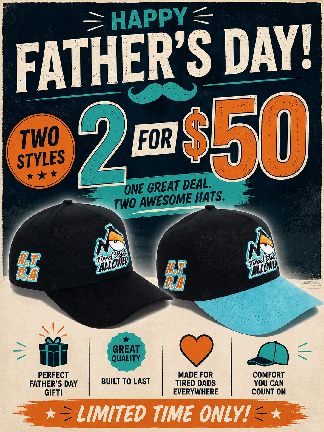2 for $50